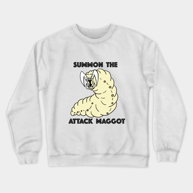 Summon the Attack Maggot Crewneck Sweatshirt by SNK Kreatures